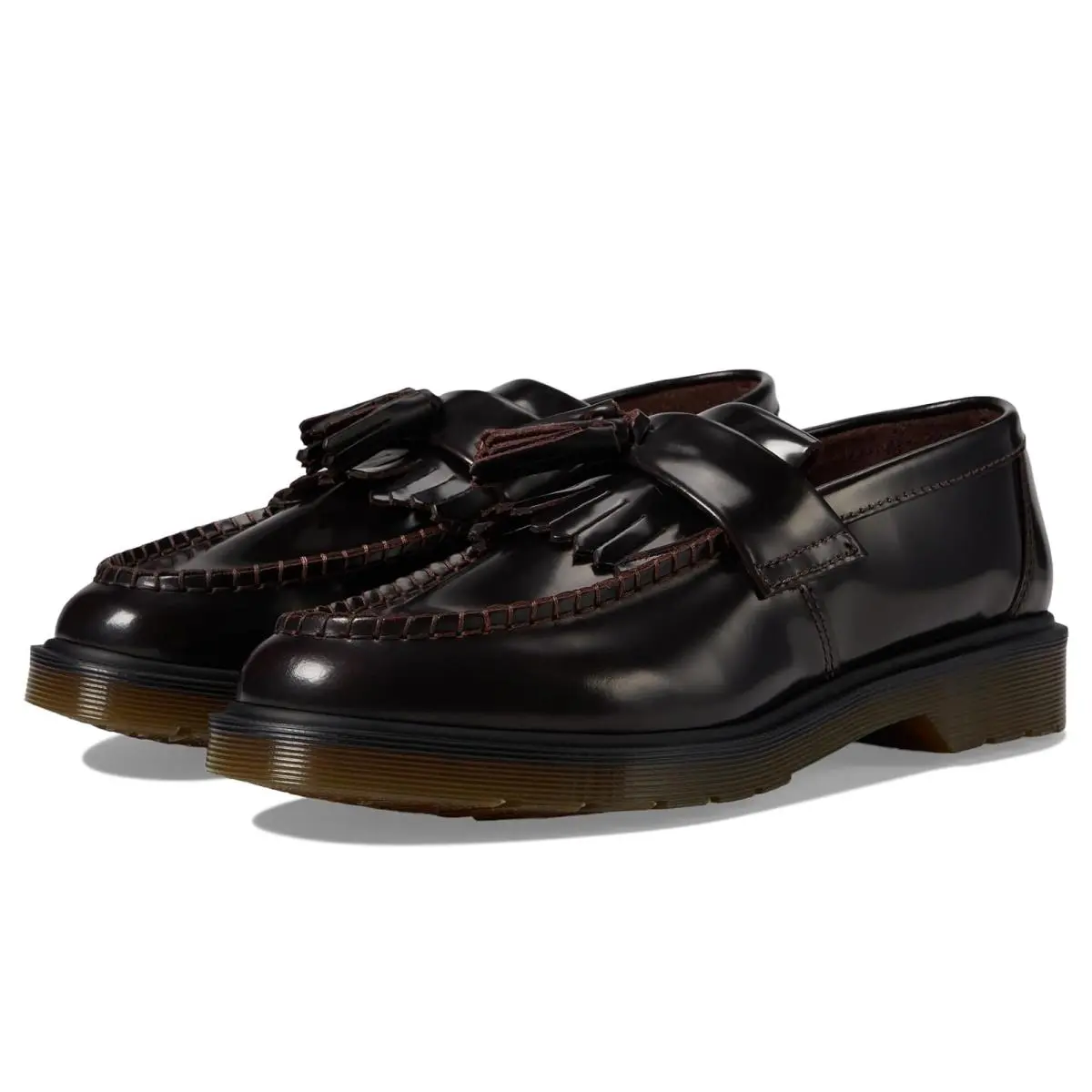 Unisex Loafers  Adrian Cherry Red Arcadia by Dr. Martens