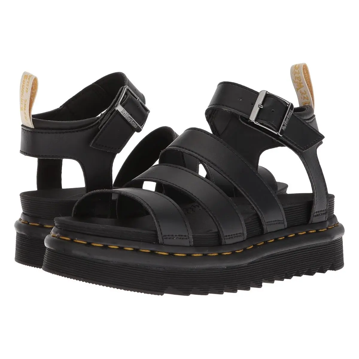 Dr. Martens shoes - Black Felix Rub Off/Black Soft PU 6