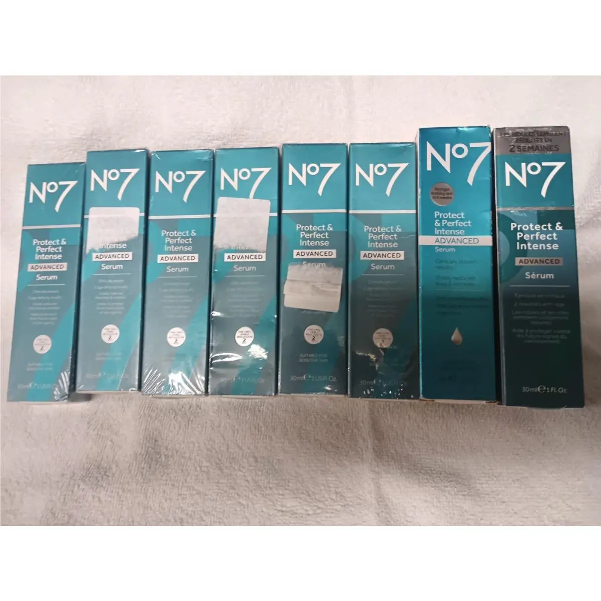Protect Perfect Intense Advanced Serum 1 fl oz Age-defying Lot of 8 by No7