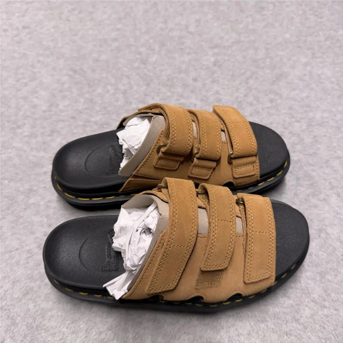 Dr. Martens shoes - Dr. Martens Raine Slide - Martens Raine Slide - Brown 1