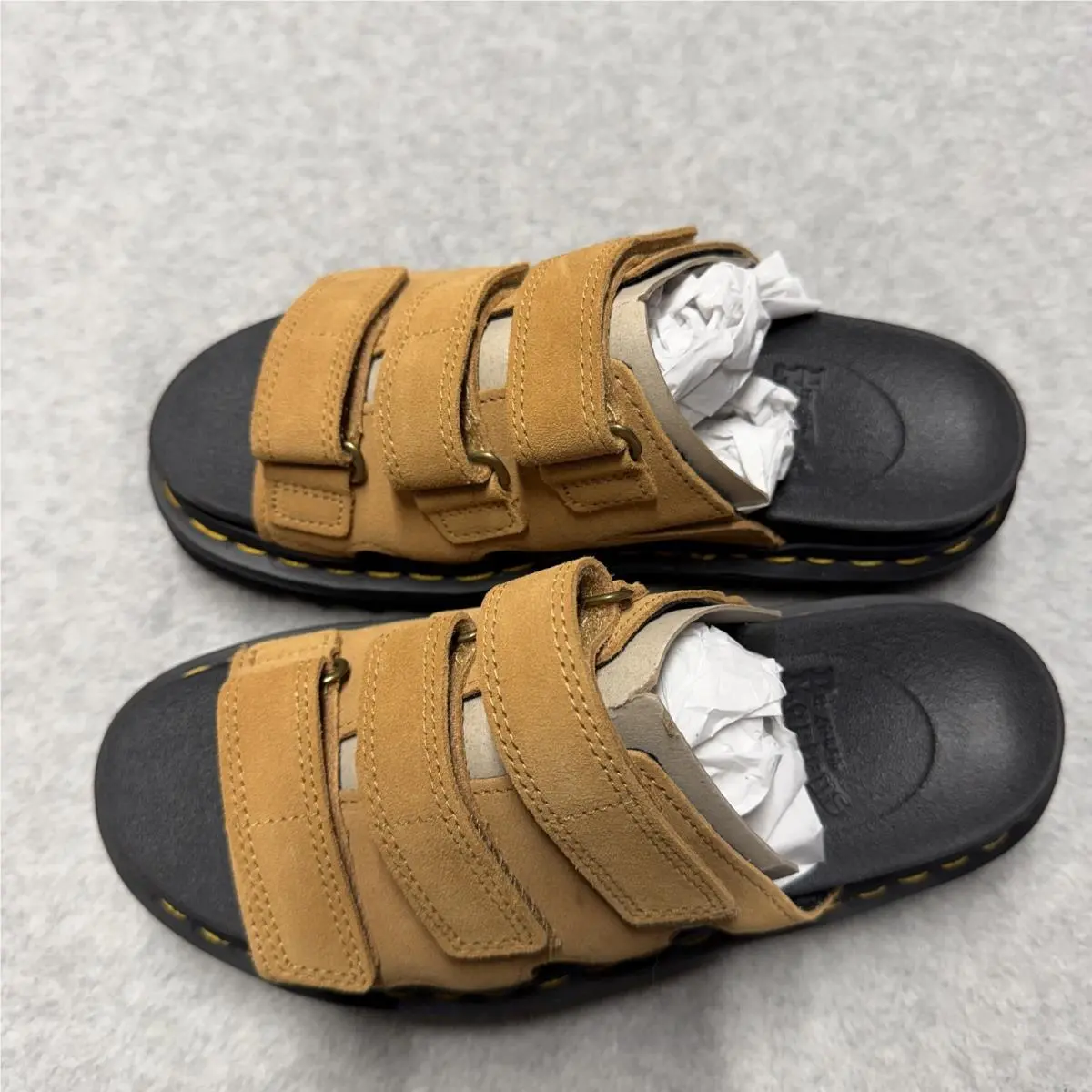 Dr. Martens shoes - Dr. Martens Raine Slide - Martens Raine Slide - Brown 3