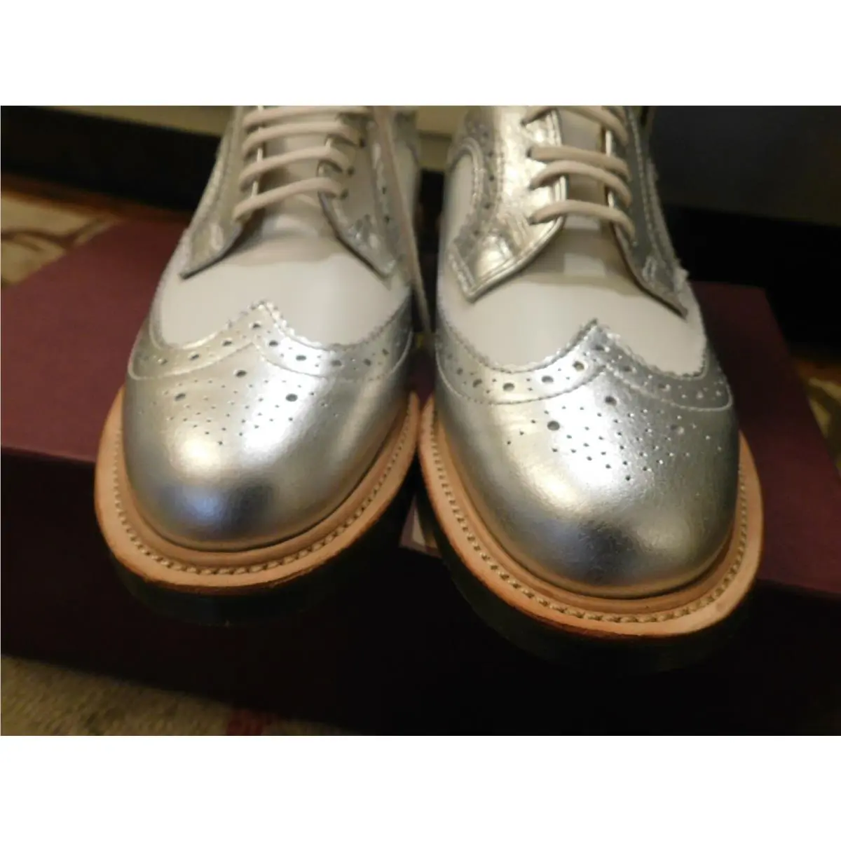 Dr. Martens shoes - Dr Martens CORE MIE 3989 - Metallic silver white (UPC: 883985462922) 4