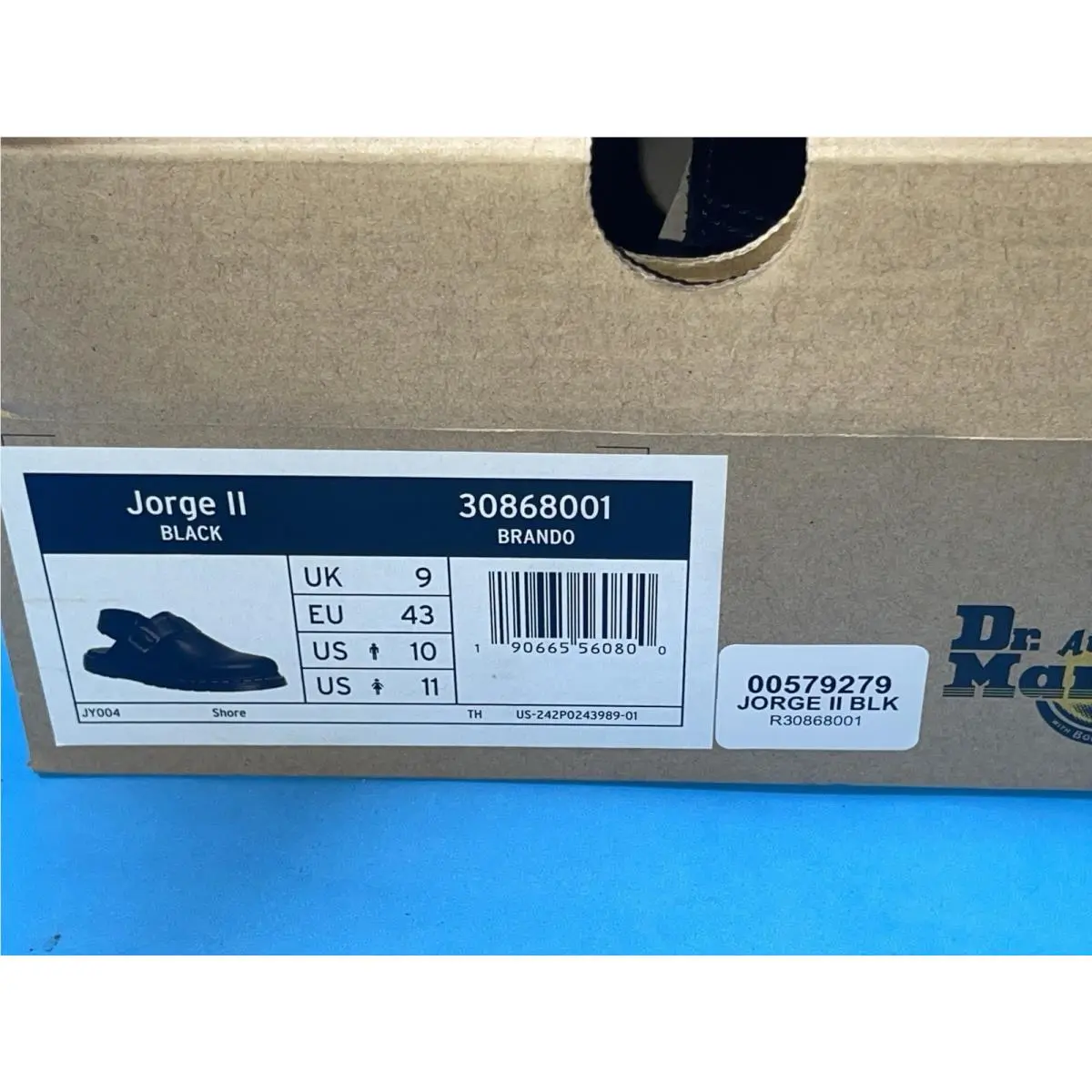 Dr. Martens shoes - Dr Martens Jorge II - Jorge - Black 6