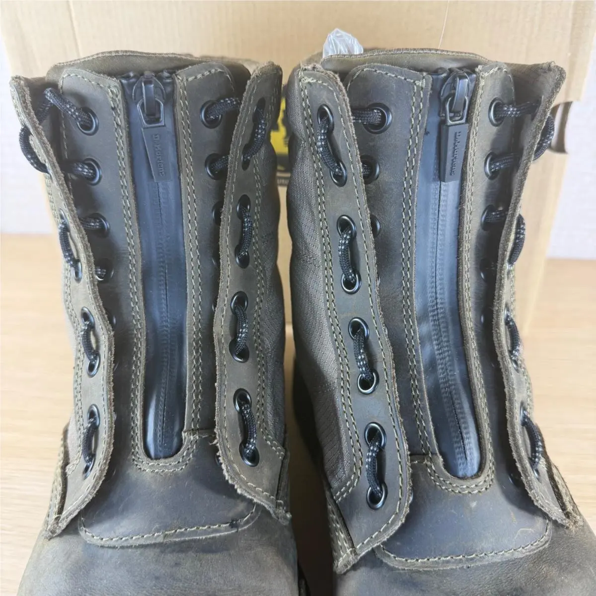Dr. Martens shoes - Combs Jungle Zip - Combs Jungle Zip - Green 9