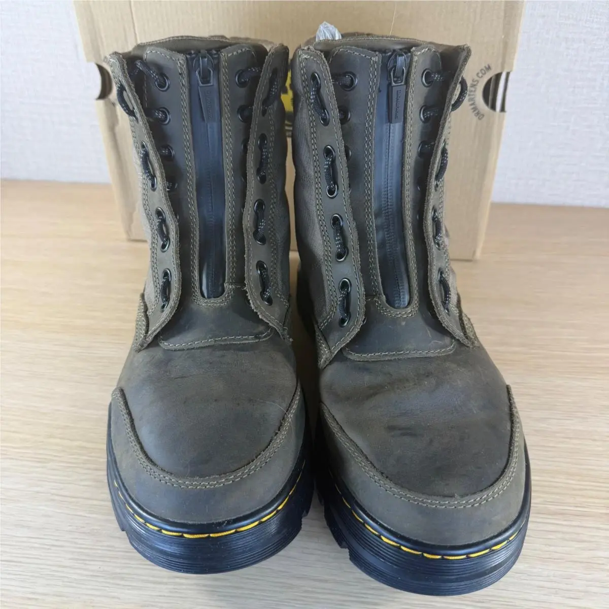 Dr. Martens shoes - Combs Jungle Zip - Combs Jungle Zip - Green 10