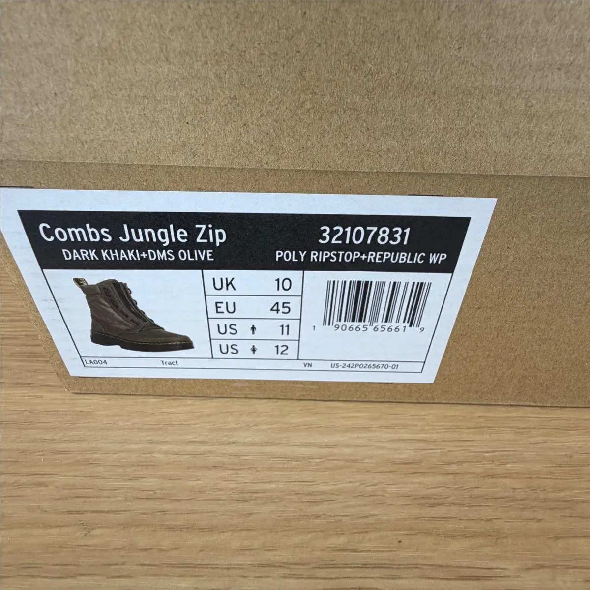 Dr. Martens shoes - Combs Jungle Zip - Combs Jungle Zip - Green 7