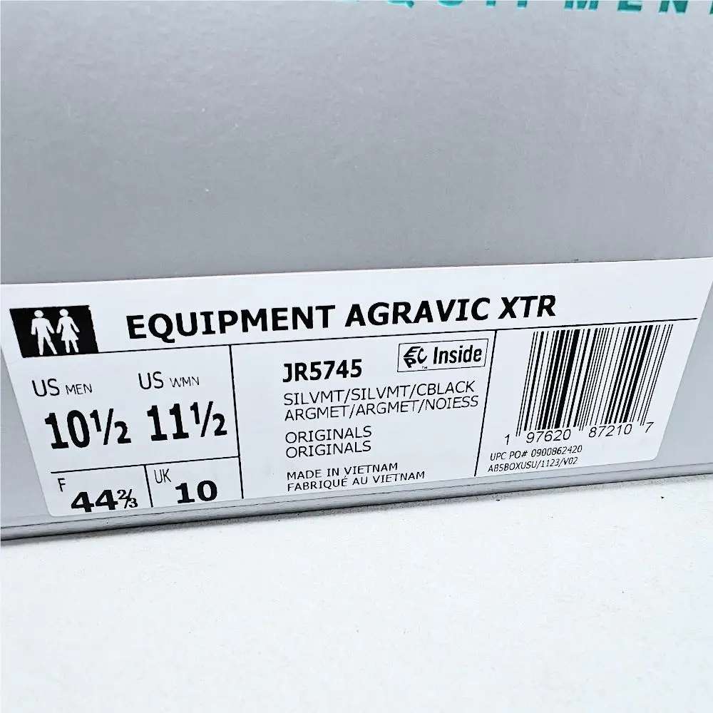 Adidas shoes - Adidas Equipment Agravic XTR - Equipment Agravic XTR - JR5745 - Silver Metallic / Silver Metallic / Core Black 0