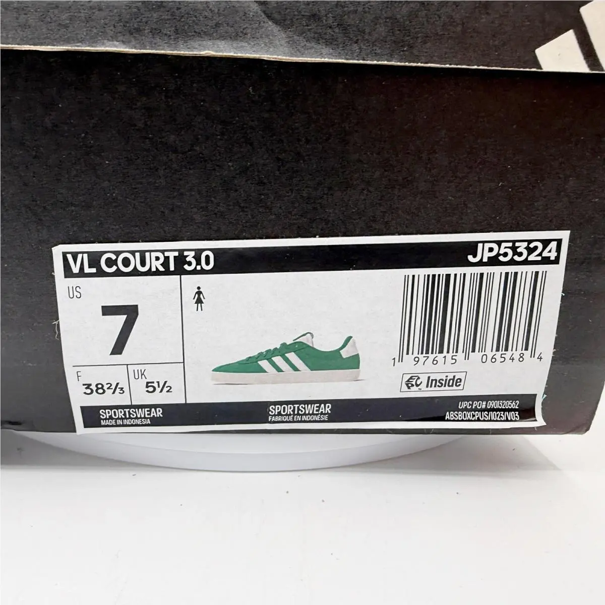 Adidas shoes - VL Court 3.0 - Court - JP5524 - Green (UPC: 197615065484) 8
