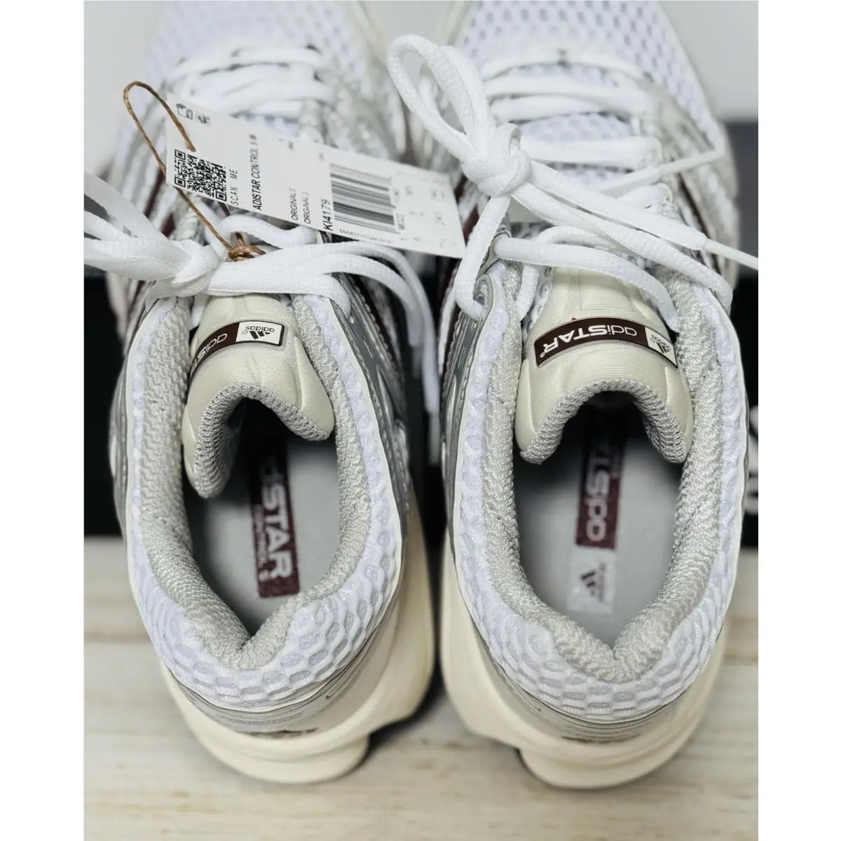 Adidas shoes - adidas ADISTAR CONTROL - ADISTAR CONTROL - KI4179 - Ftwr White/Preloved Brown/Grey 6