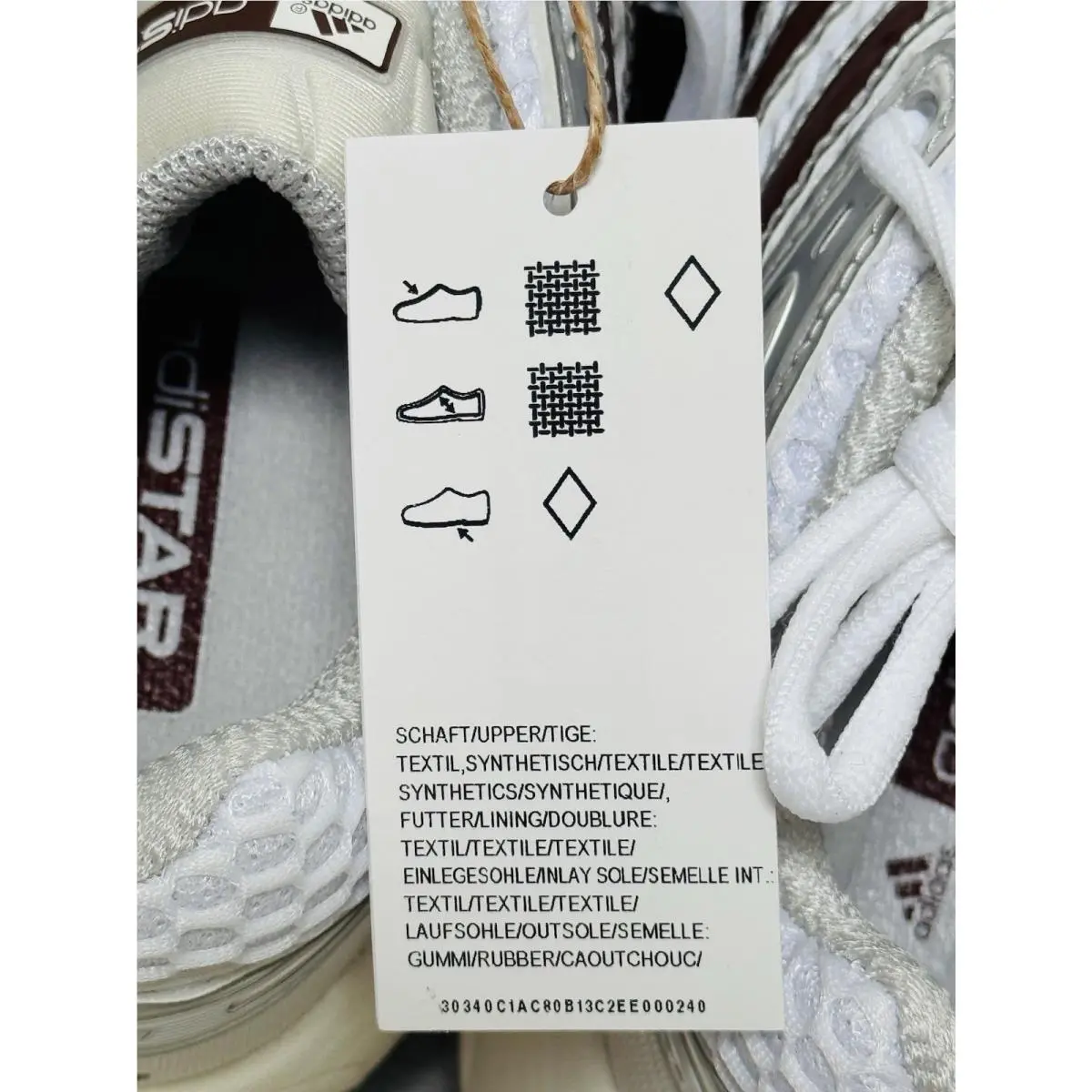 Adidas shoes - adidas ADISTAR CONTROL - ADISTAR CONTROL - KI4179 - Ftwr White/Preloved Brown/Grey 10