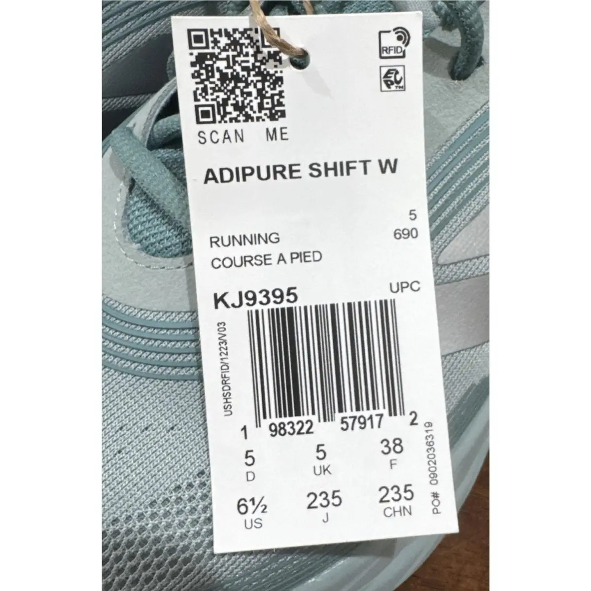Adidas shoes - adidas adipure - adipure - KJ9395 - Green (UPC: 0198322579172) 10
