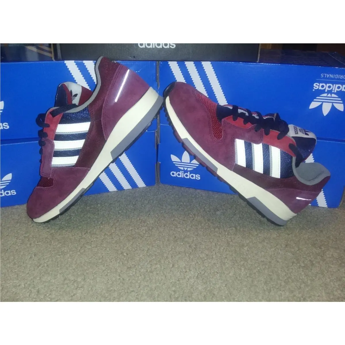Adidas shoes - adidas ZX - FZ0146 - Maroon 8