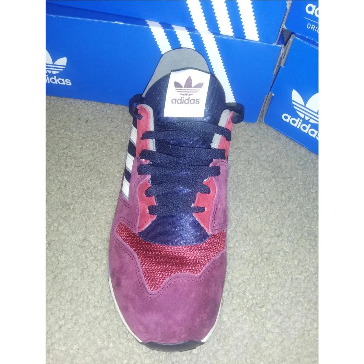 Adidas shoes - adidas ZX - FZ0146 - Maroon 9