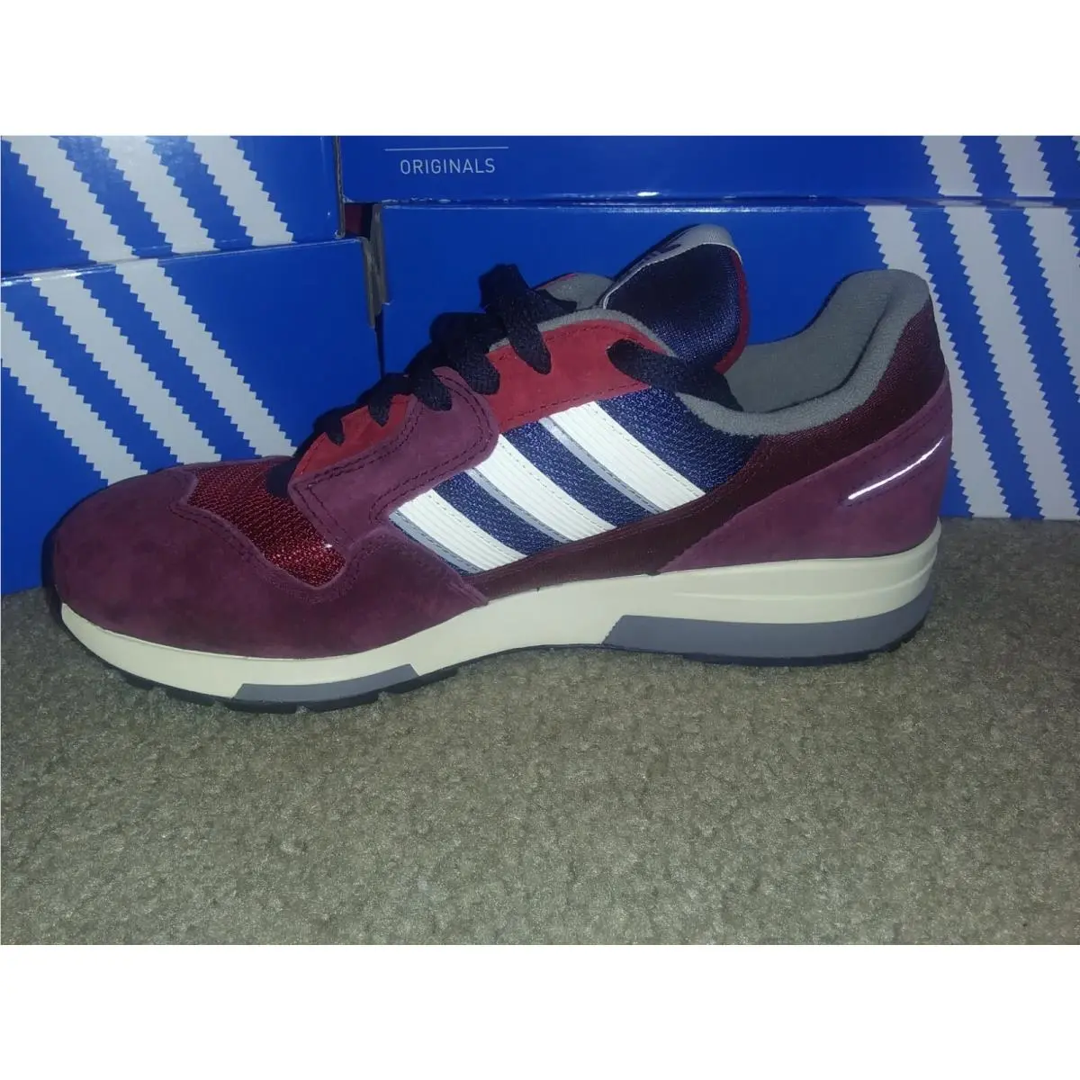 Adidas shoes - adidas ZX - FZ0146 - Maroon 3
