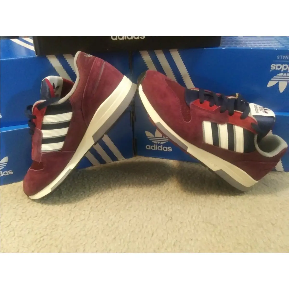 Adidas shoes - adidas ZX - FZ0146 - Maroon 4
