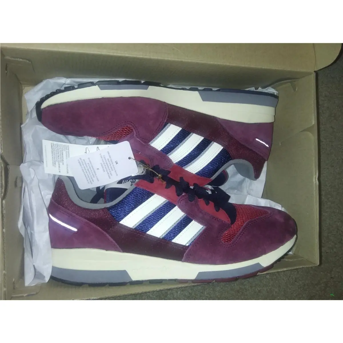 Adidas shoes - adidas ZX - FZ0146 - Maroon 6