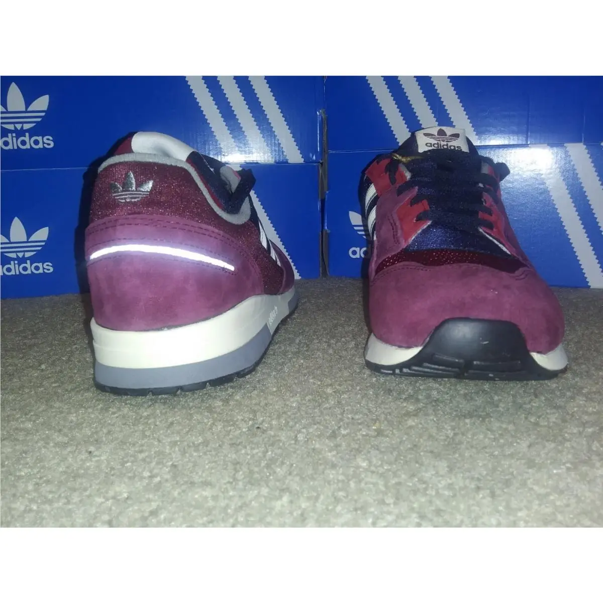 Adidas shoes - adidas ZX - FZ0146 - Maroon 7