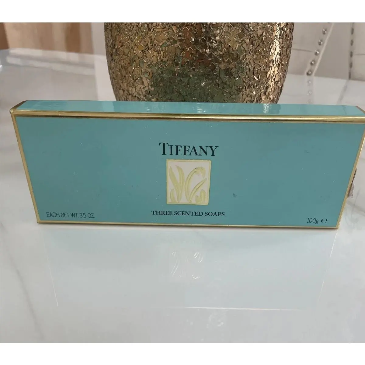 Tiffany 100g x 3/ 3.4 oz Perfumed Soap Vintage Designer Bath Collectible by Tiffany & Co.