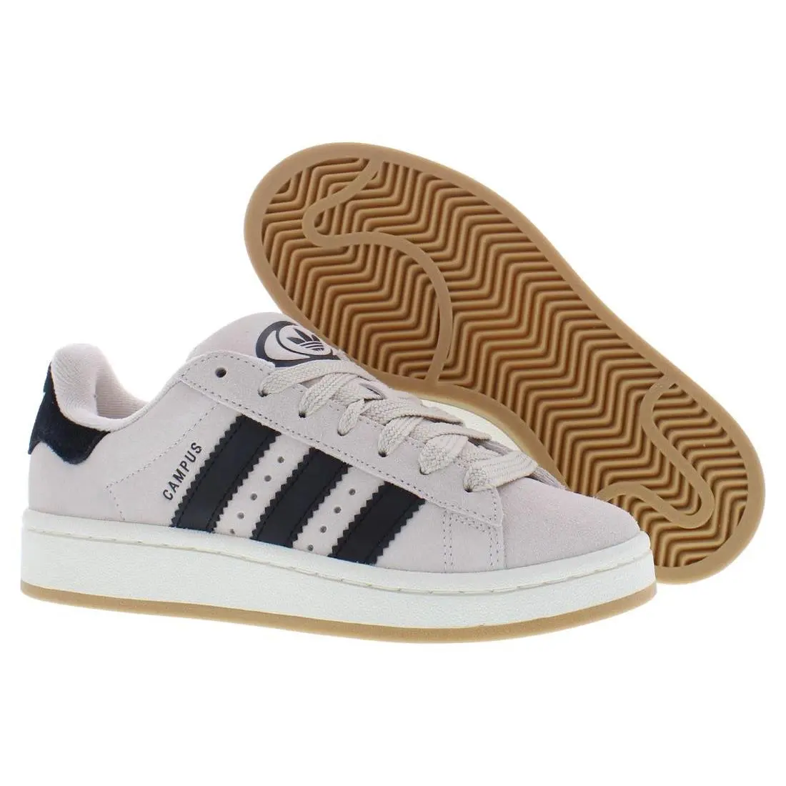Campus 00s GS Girls Shoes Size 3.5 Color: Pink/black by Adidas