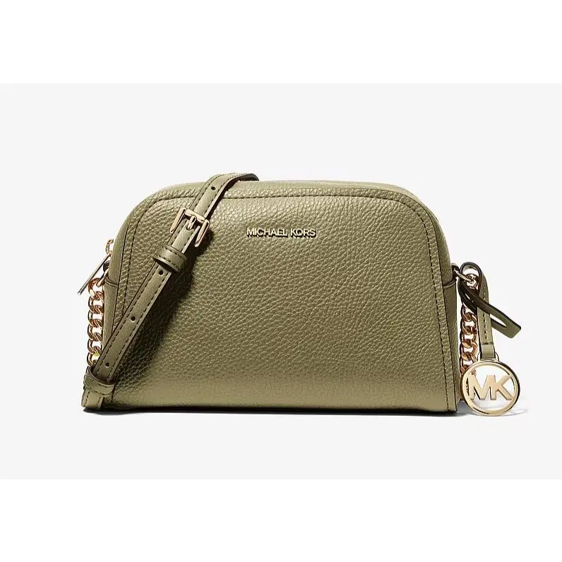 Ashton Extra-small Camera Oregano Leather Crossbody Bag by Michael Kors