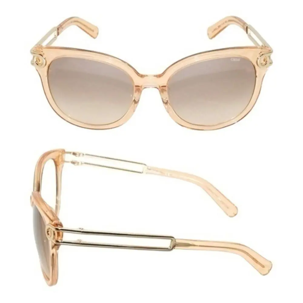 Chloe CE682SA 749 Clear Peach Sunglasses by Chloé