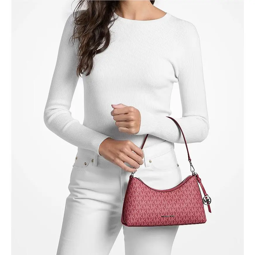 Sammy Small Crossbody Handbag Purse Crossbody Bag Maroon Shoulder by Michael Kors