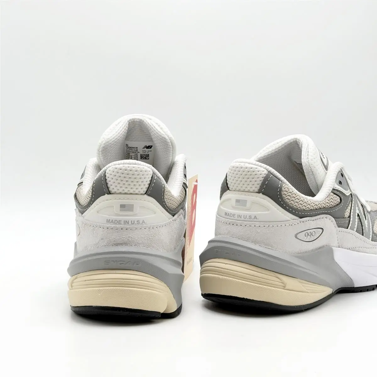 New Balance shoes - New Balance 990v6 - U990NC6 - Grey / White / Cream / Castlerock 2