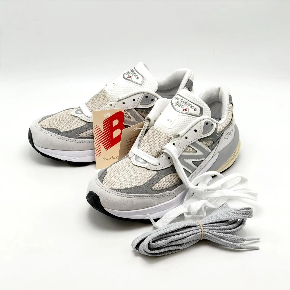 New Balance shoes - New Balance 990v6 - U990NC6 - Grey / White / Cream / Castlerock 7