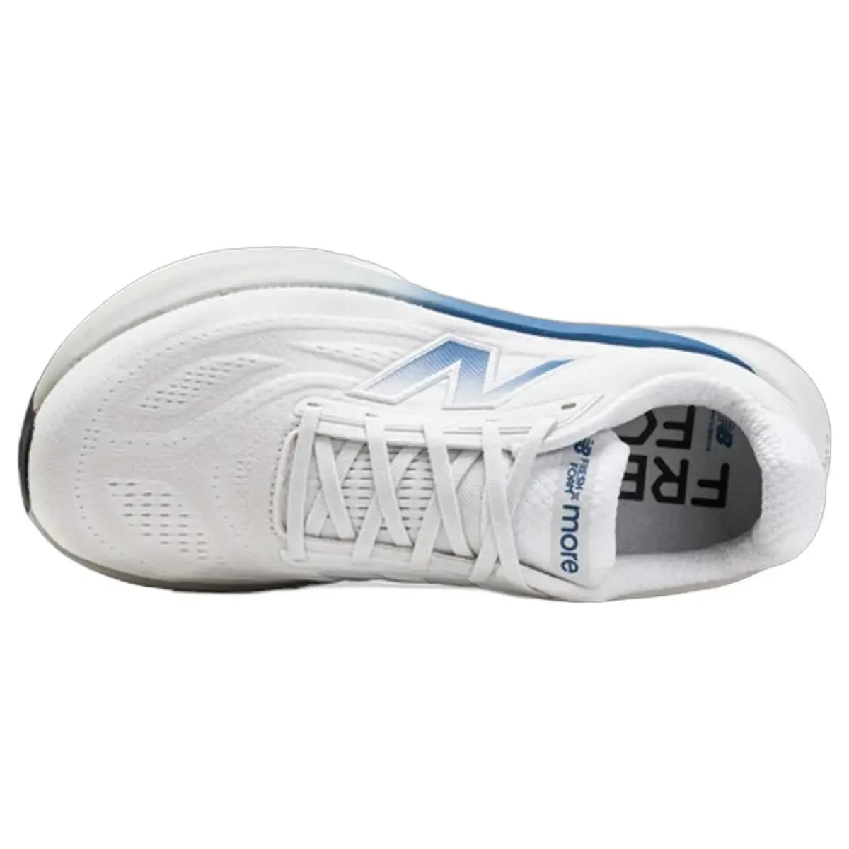 New Balance shoes - Fresh Foam X More V6 - MMORLB6 - White/Blue Agate/Reflection 8