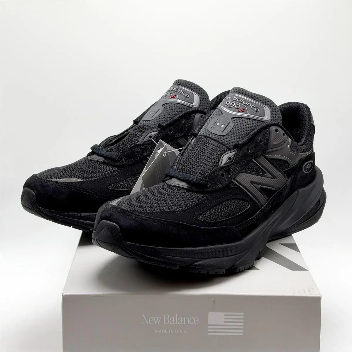 New Balance shoes - New Balance 990v6 - U990BB6 - Triple Black / Blackout / Castlerock 0