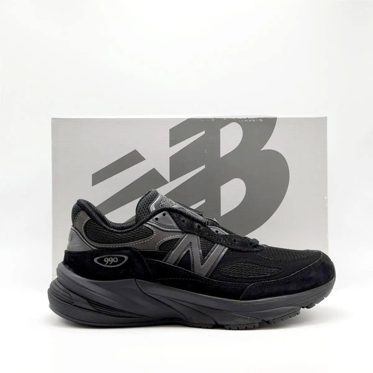 New Balance shoes - New Balance 990v6 - U990BB6 - Triple Black / Blackout / Castlerock 4