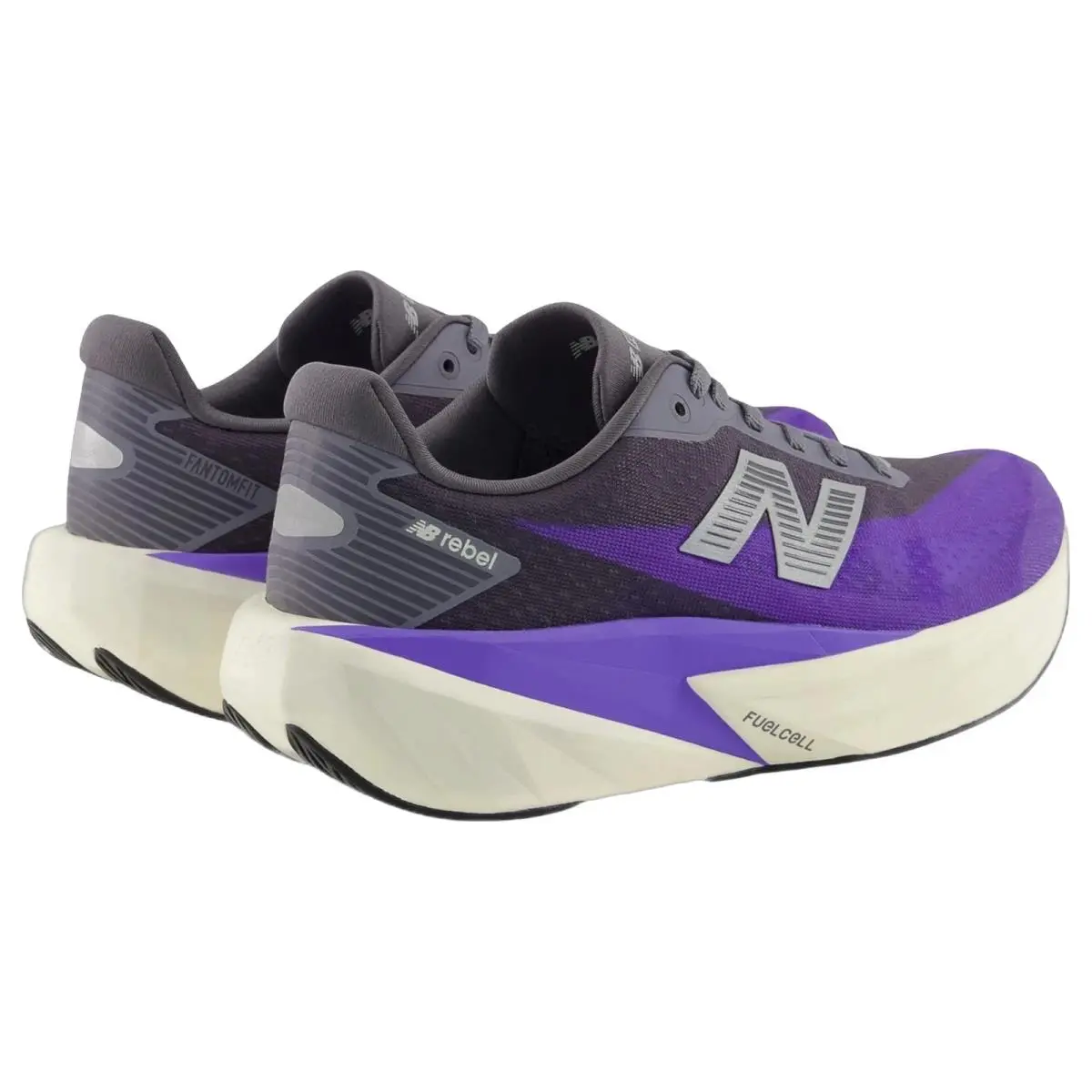 New Balance shoes - Fuelcell Rebel V5 - Fuelcell Rebel - WFCX8L2 - Electric Indigo/Truffle Salt/Silver Metallic 4