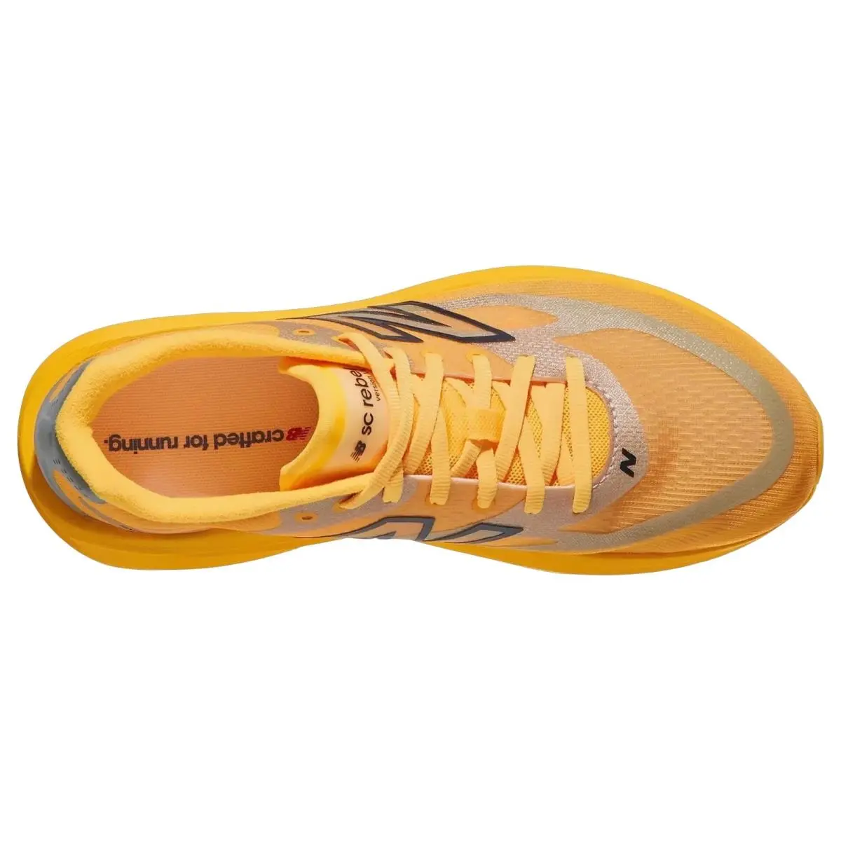 New Balance shoes - Supercomp Rebel V1 - Supercomp Rebel - WREBX38S - Satsuma Orange/Silver Metallic 8