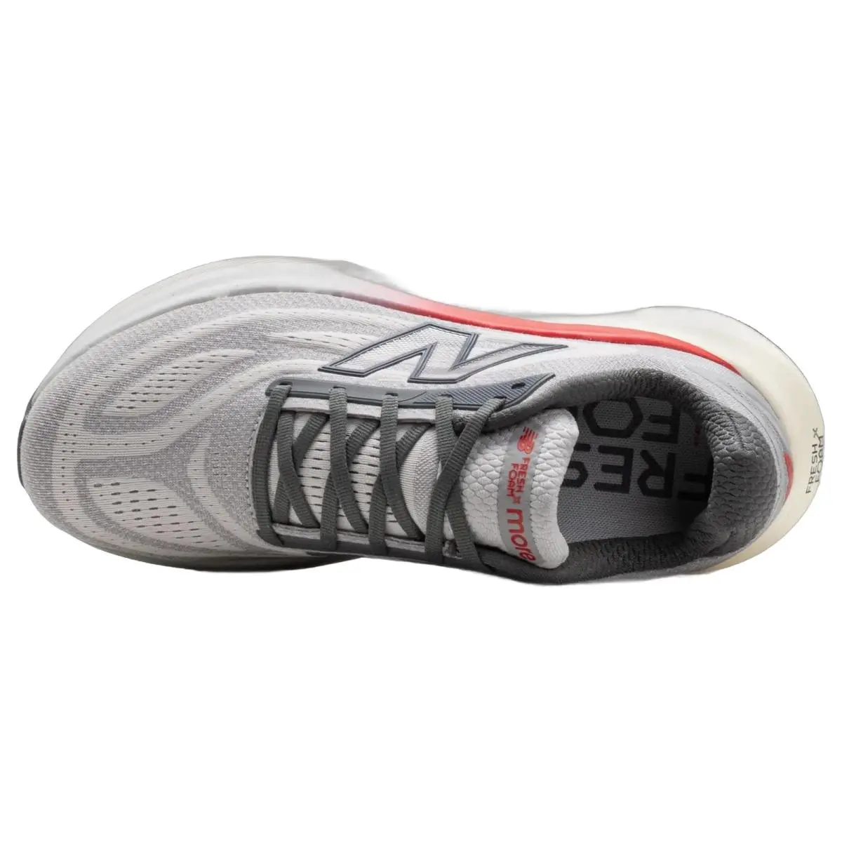 New Balance shoes - Fresh Foam X More V6 - MMORLC6 - Grey Matter/True Red/Castlerock 1