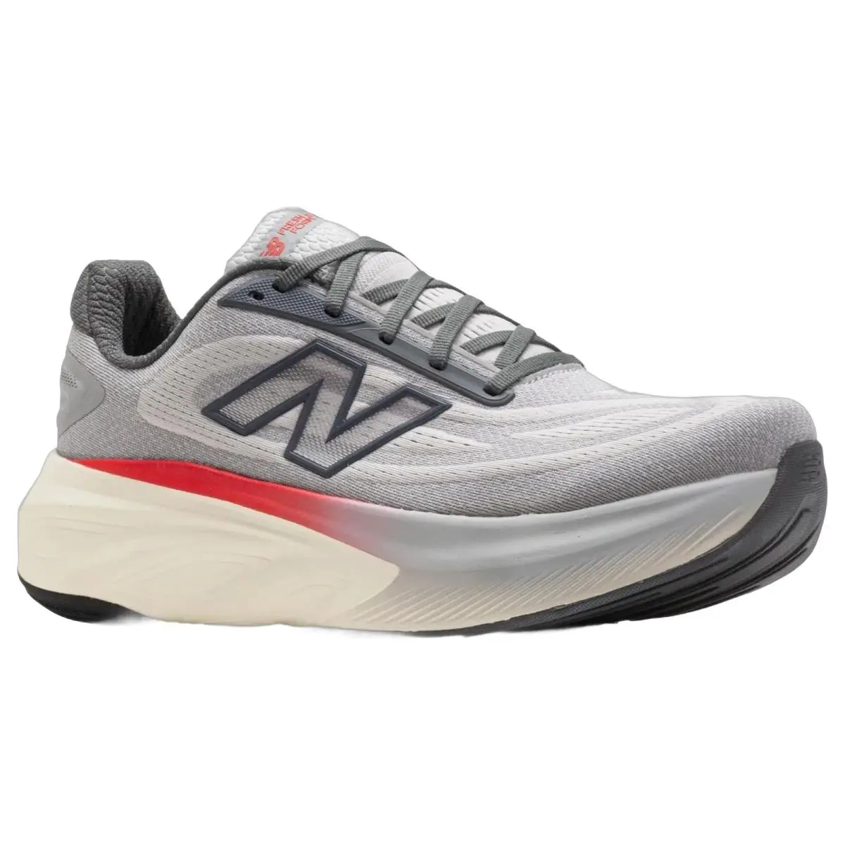 New Balance shoes - Fresh Foam X More V6 - MMORLC6 - Grey Matter/True Red/Castlerock 3