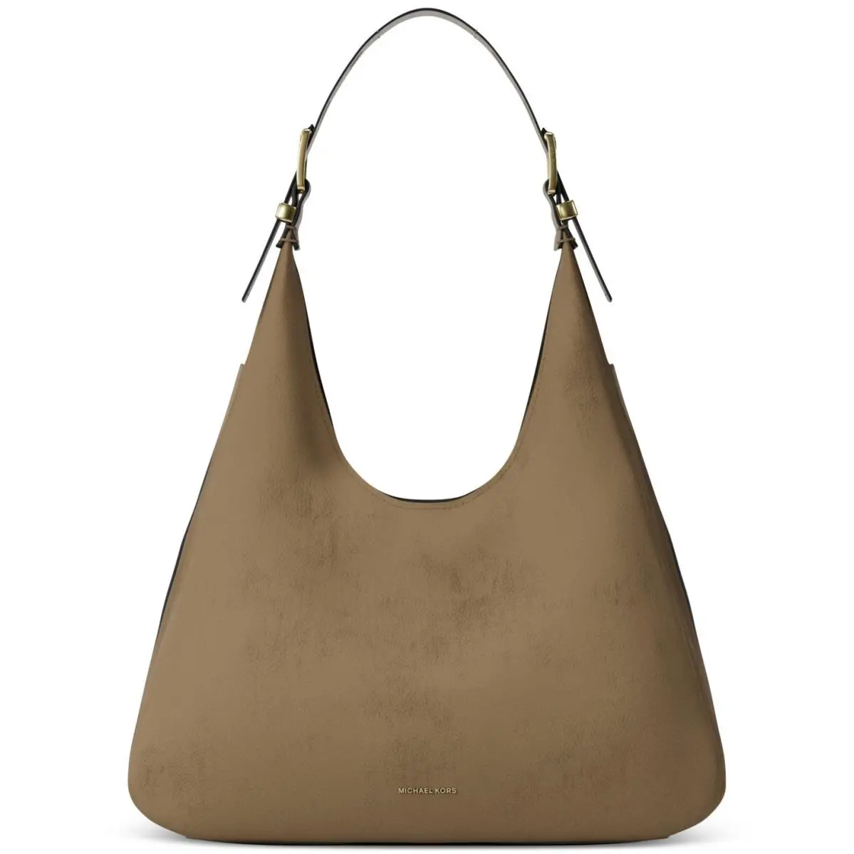 Nolita Large Nubuck Hobo Shoulder Bag by Michael Kors