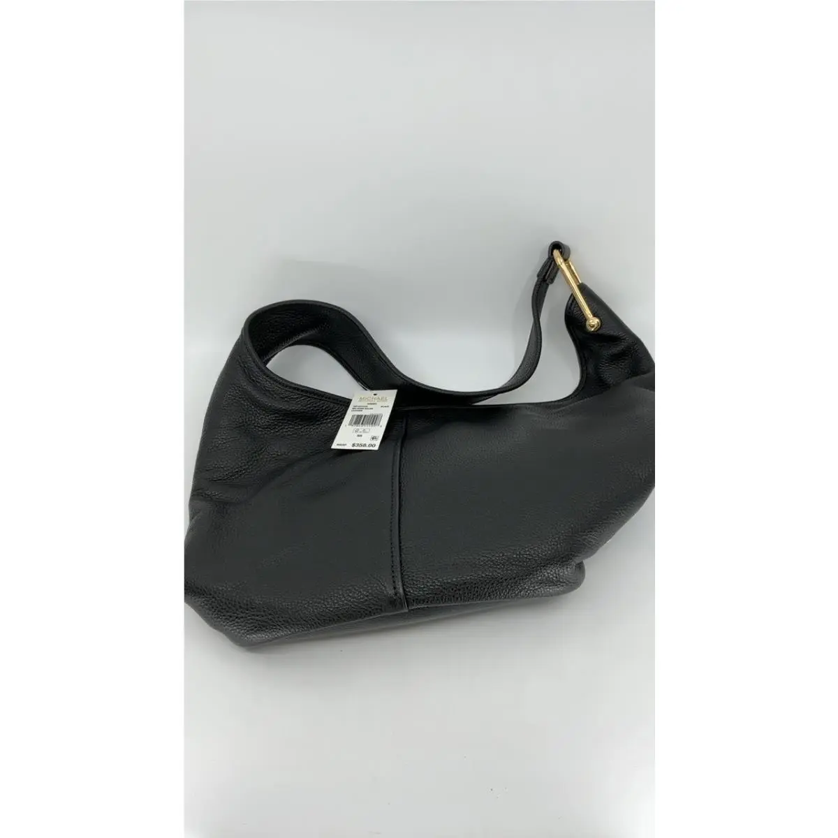Sonny Medium Hobo Shoulder Bag Gold-tone Hardware/black by Michael Kors