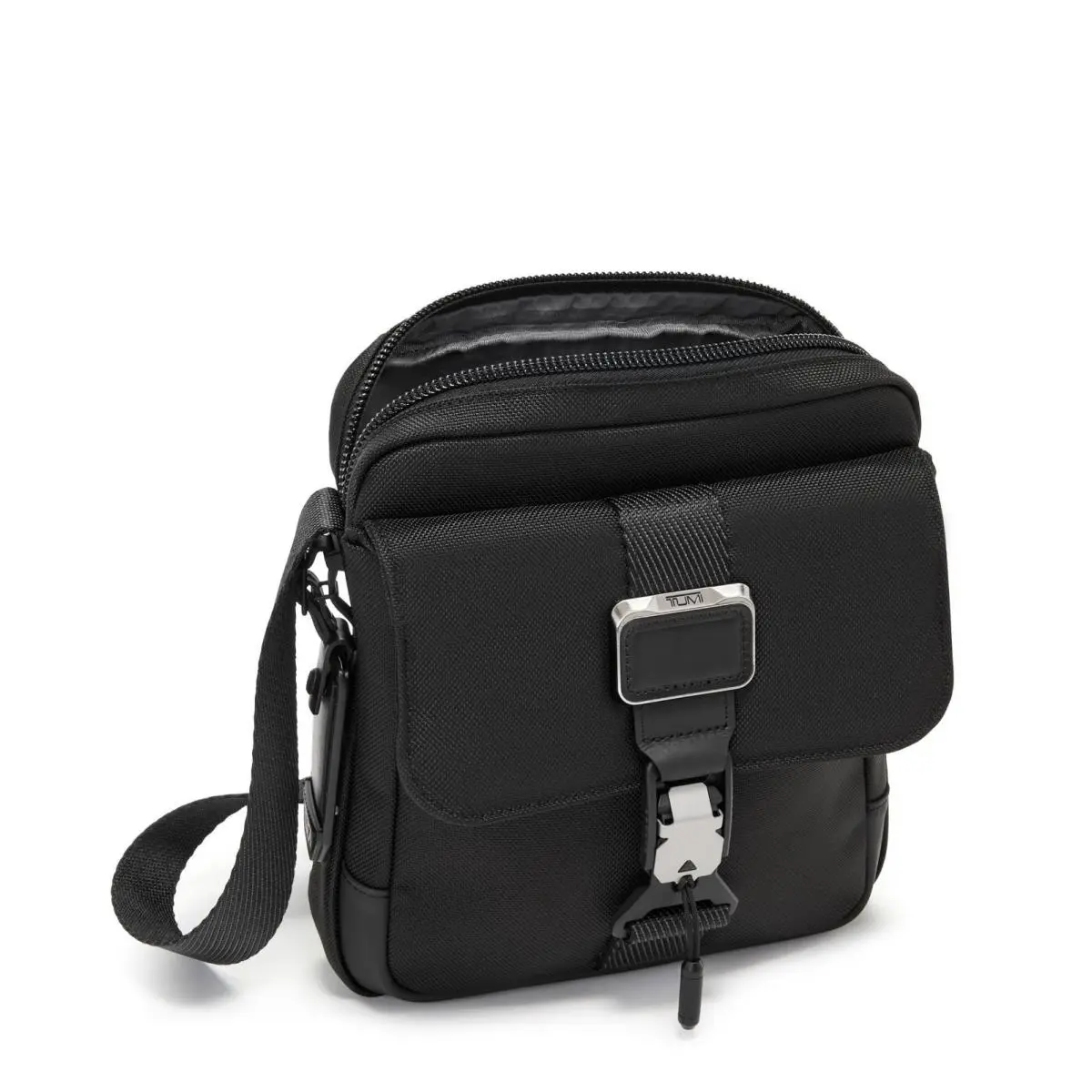Alpha Bravo Junior Crossbody 0232709D Black Ballistic Nylon Bag by Tumi