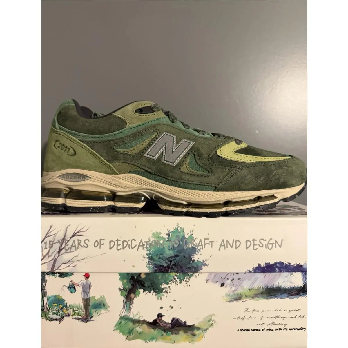 New Balance shoes - New Balance 2011 - U20117ZT - Green, Manufacturer: Juniper/Bronze Green 2