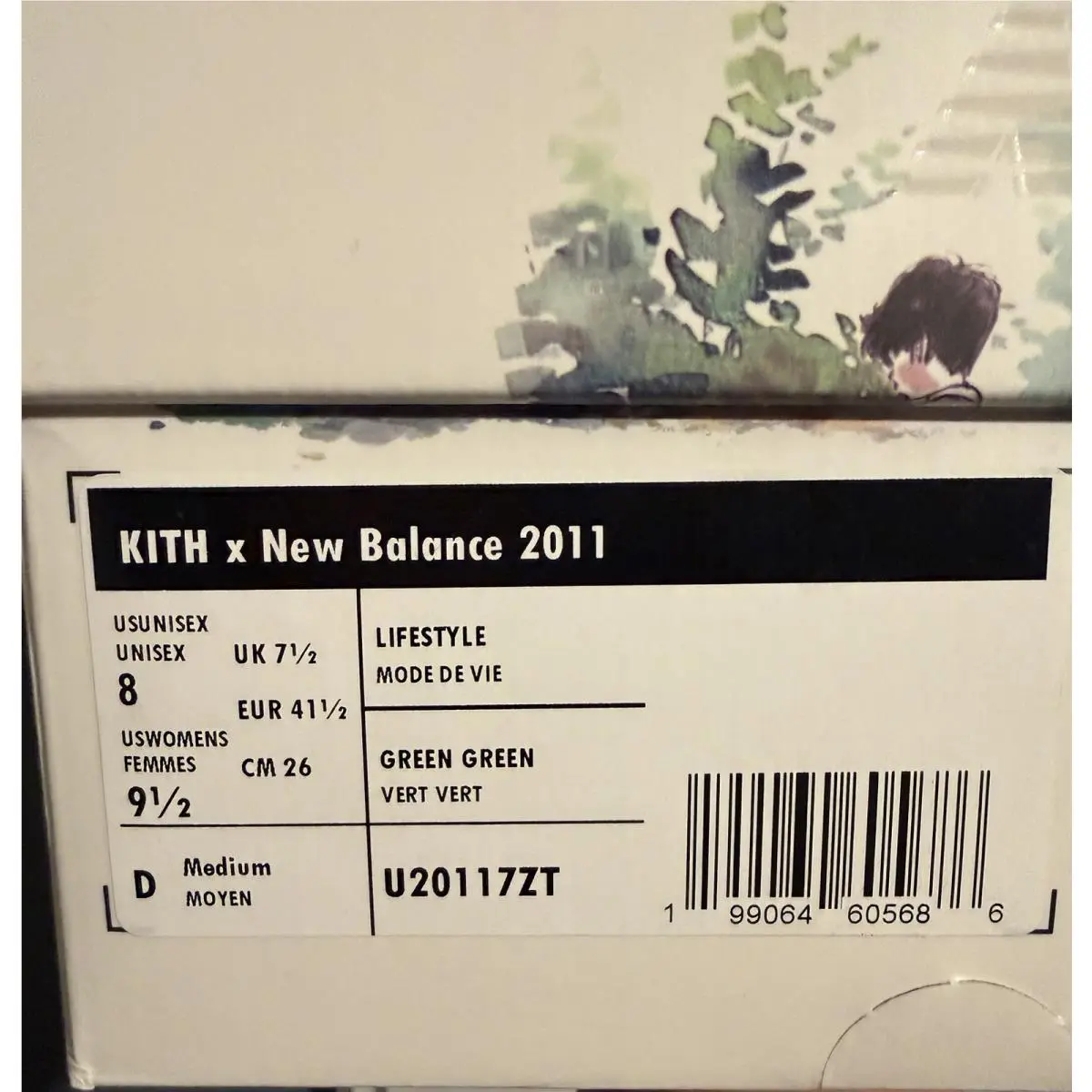 New Balance shoes - New Balance 2011 - U20117ZT - Green, Manufacturer: Juniper/Bronze Green 4