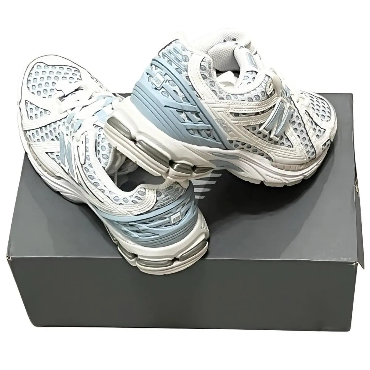 New Balance shoes - New Balance 1906R - M1906RBL - White, Chrome Blue, Gray 8