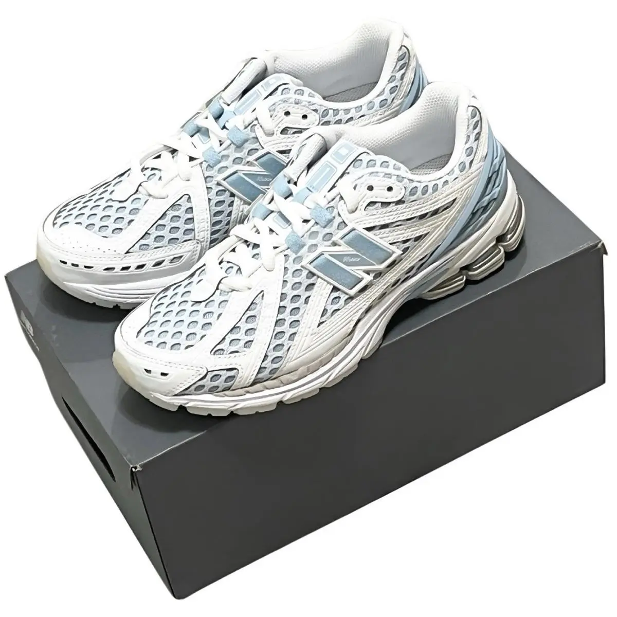 New Balance shoes - New Balance 1906R - M1906RBL - White, Chrome Blue, Gray 12