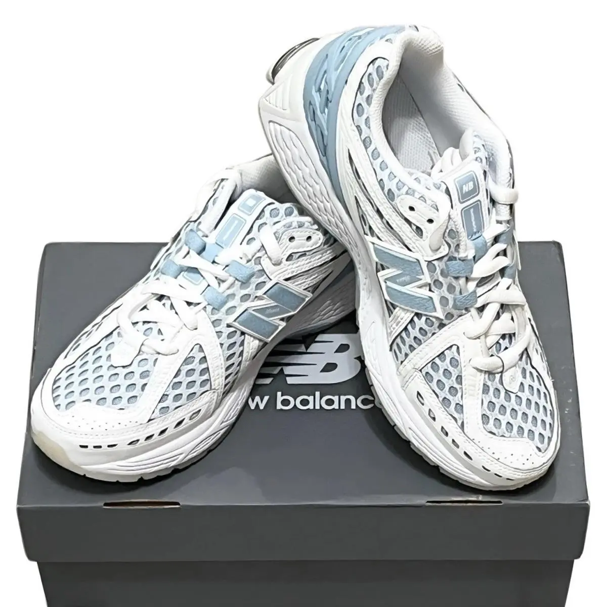 New Balance shoes - New Balance 1906R - M1906RBL - White, Chrome Blue, Gray 6