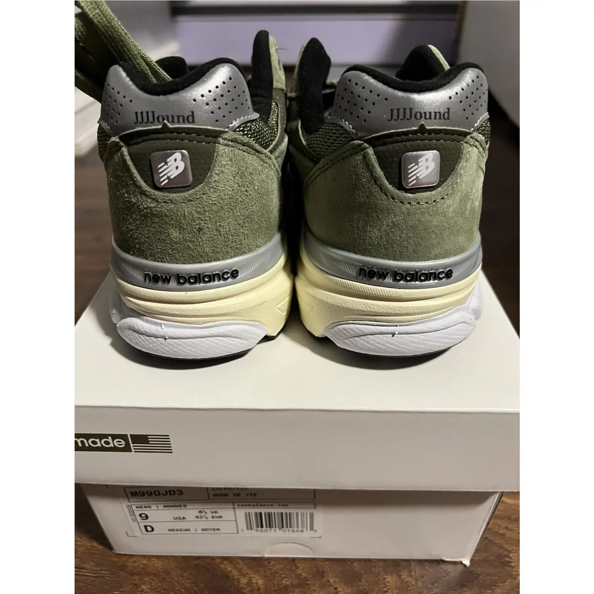 New Balance shoes - New Balance 990v3 - M990JD3 - Green 3