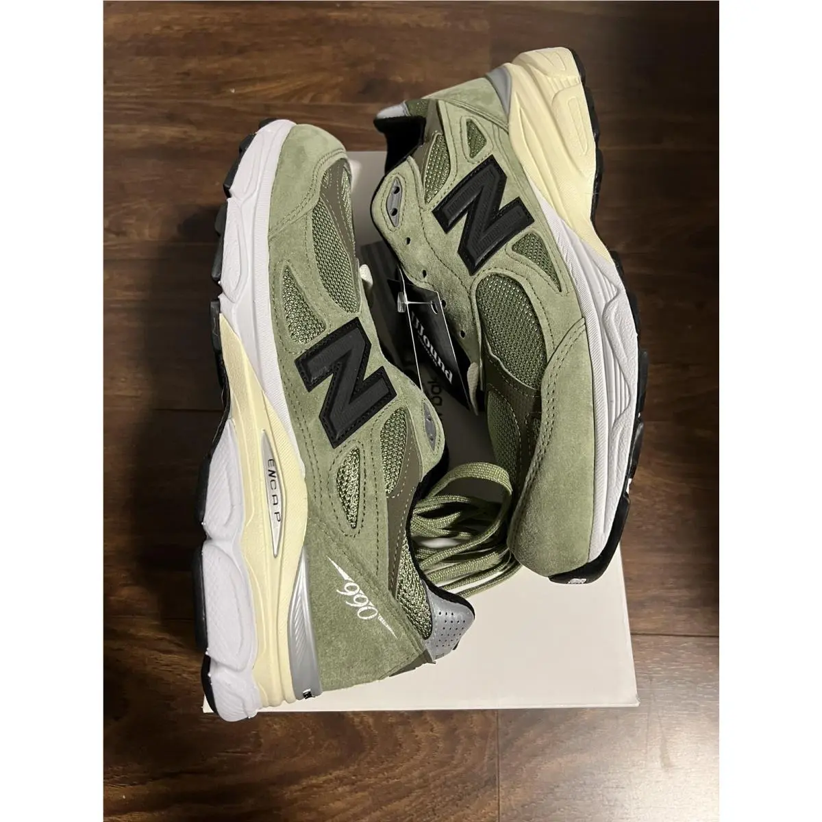 New Balance shoes - New Balance 990v3 - M990JD3 - Green 4