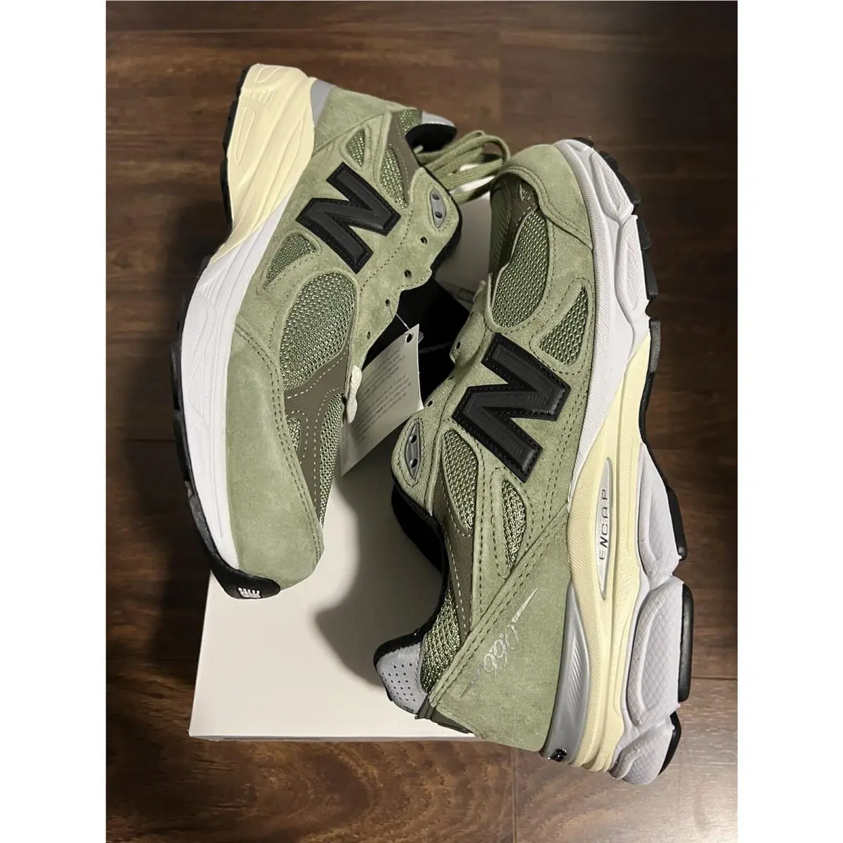New Balance shoes - New Balance 990v3 - M990JD3 - Green 5