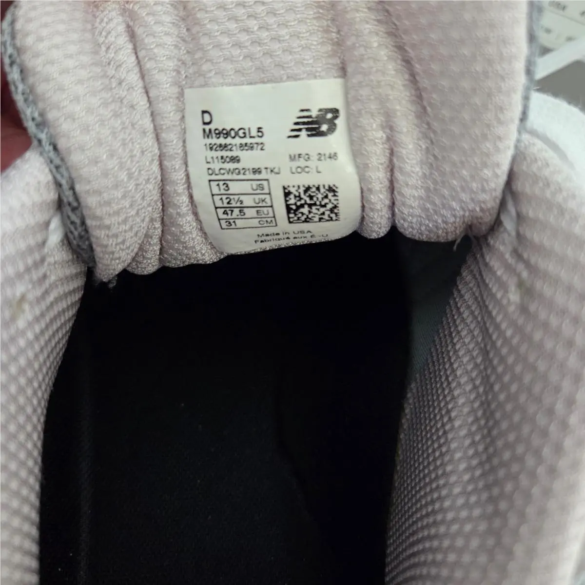 New Balance shoes - New Balance 990 v5 - M990GL5 - Gray, Manufacturer: Grey/Castlerock 0