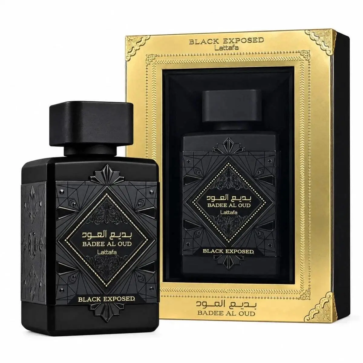 Badee Al Oud Black Exposed Edp 3.4 oz / 100ml Unisex by Lattafa