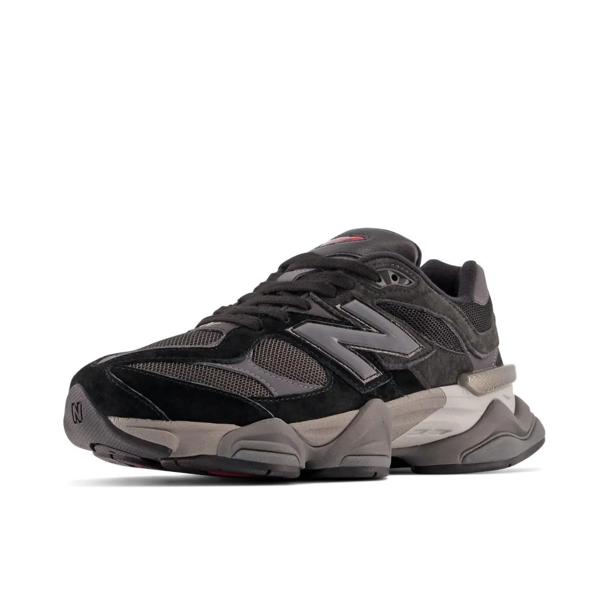 Men`s 9060 Sneakers Size 10 Women 8.5 Men Black Castle Rock by New Balance