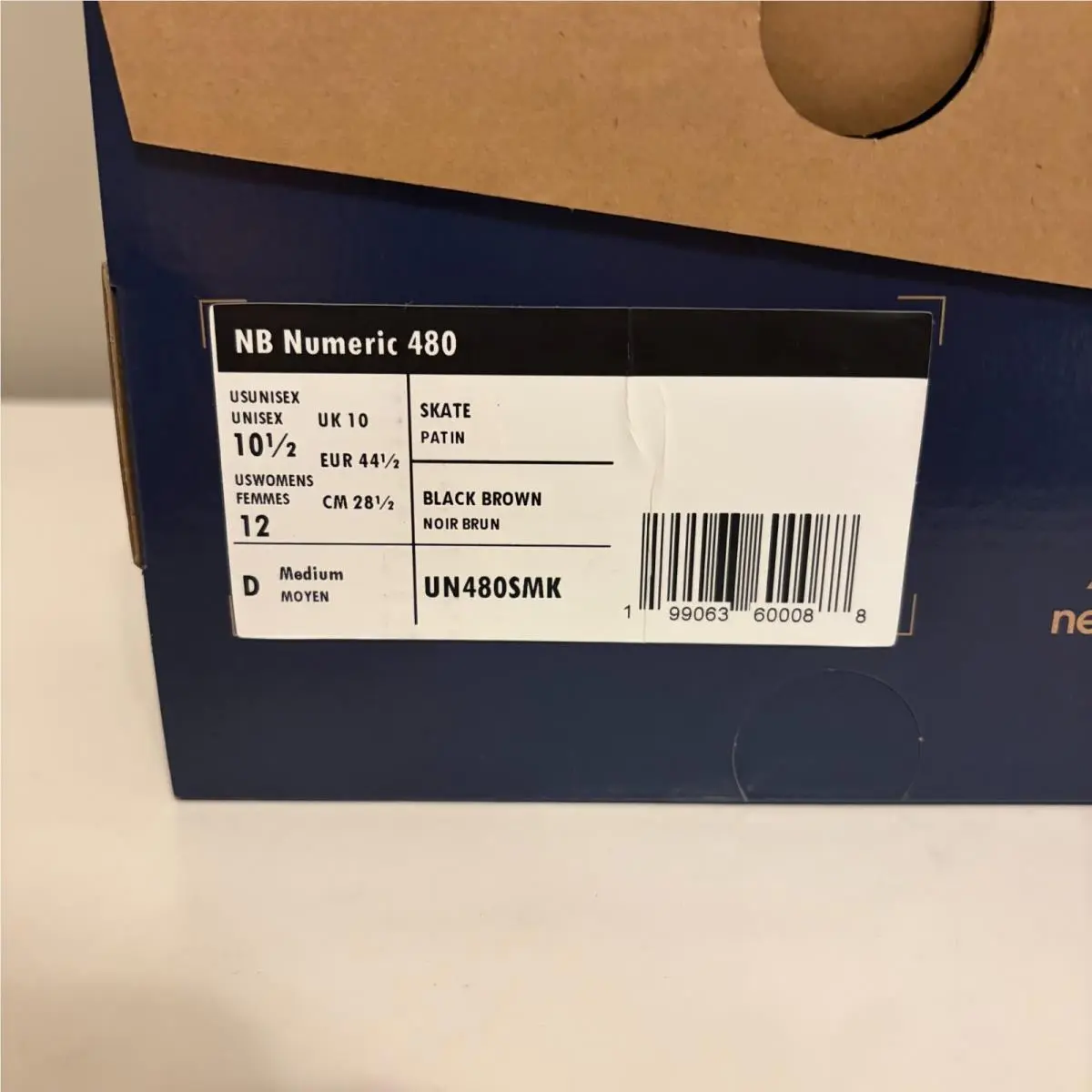 New Balance shoes - NM480 - UN480SMK - Black / Arid Stone, Main: Black 11